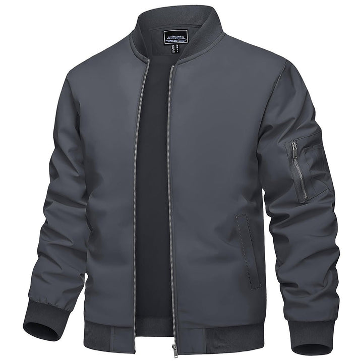 Men's Lightweight Bomber Zip Jackets - Fall Winter 2022