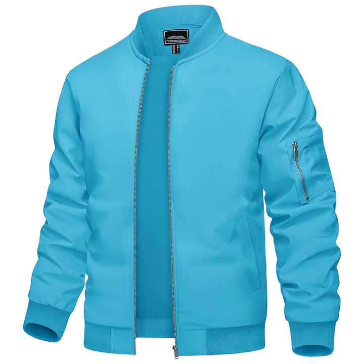 Men's Lightweight Bomber Zip Jackets - Fall Winter 2022