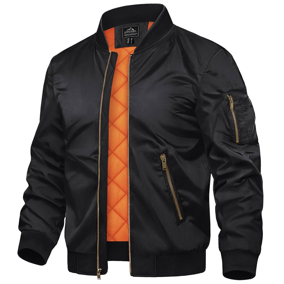 TACVASEN MA-1 Bomber Jackets Casual Padded Coats -Men's Bomber Jackets