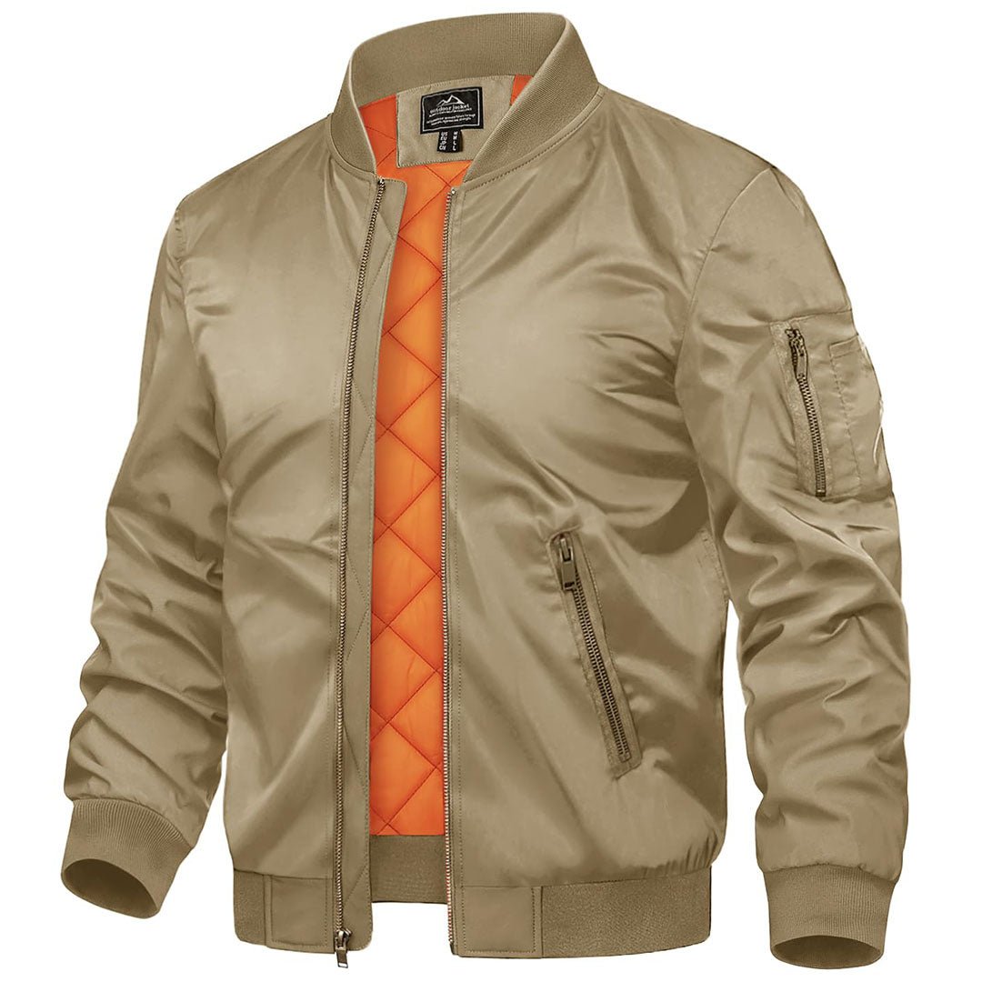TACVASEN MA-1 Bomber Jackets Casual Padded Coats -Men's Bomber Jackets