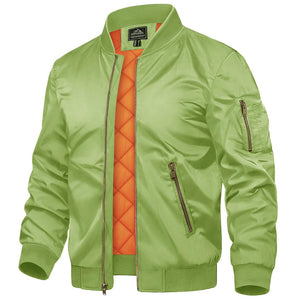 TACVASEN MA-1 Bomber Jackets Casual Padded Coats -Men's Bomber Jackets