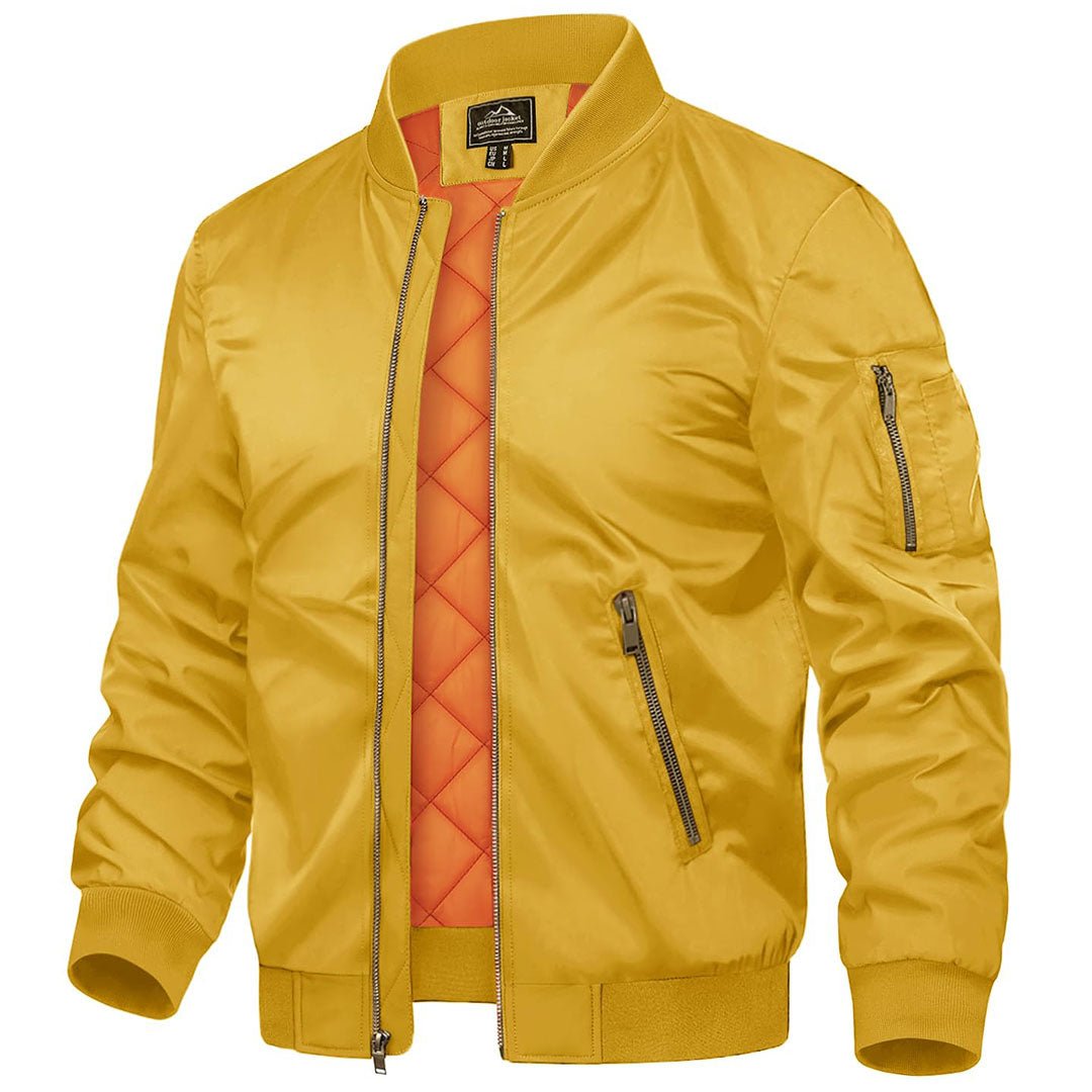 TACVASEN MA-1 Bomber Jackets Casual Padded Coats -Men's Bomber Jackets