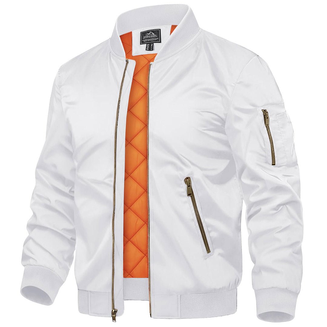 TACVASEN MA-1 Bomber Jackets Casual Padded Coats -Men's Bomber Jackets