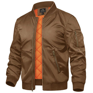 TACVASEN MA-1 Bomber Jackets Casual Padded Coats -Men's Bomber Jackets