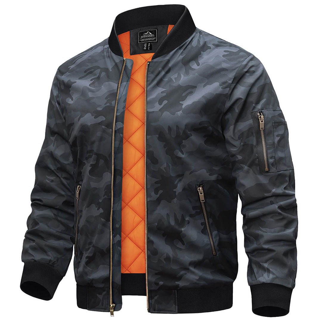 TACVASEN MA-1 Bomber Jackets Casual Padded Coats -Men's Bomber Jackets