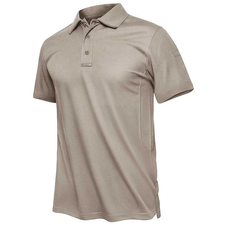 Men's Outdoor Sports Performance Polo Shirts - Men's Hiking Clothing
