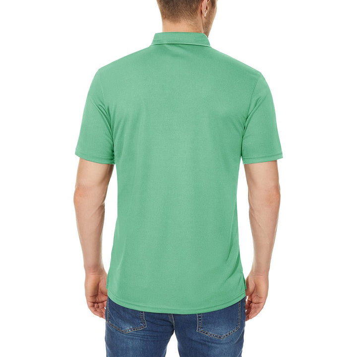 Men's Outdoor Sports Performance Polo Shirts - Men's Hiking Clothing