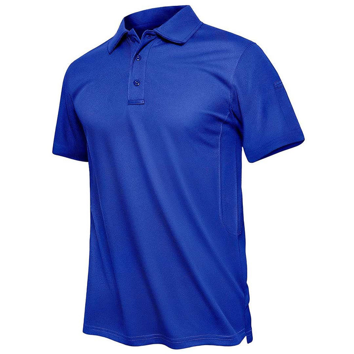 Men's Outdoor Sports Performance Polo Shirts - Men's Hiking Clothing