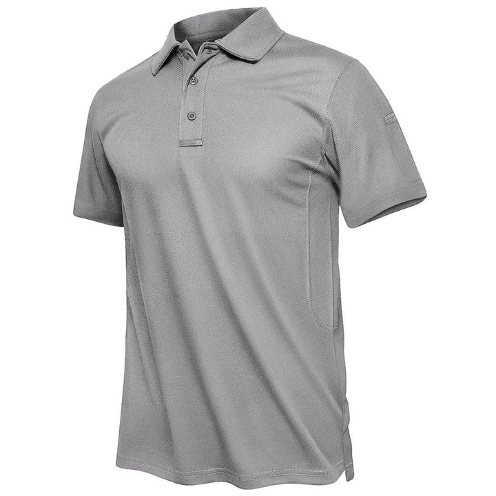 Men's Outdoor Sports Performance Polo Shirts - Men's Hiking Clothing