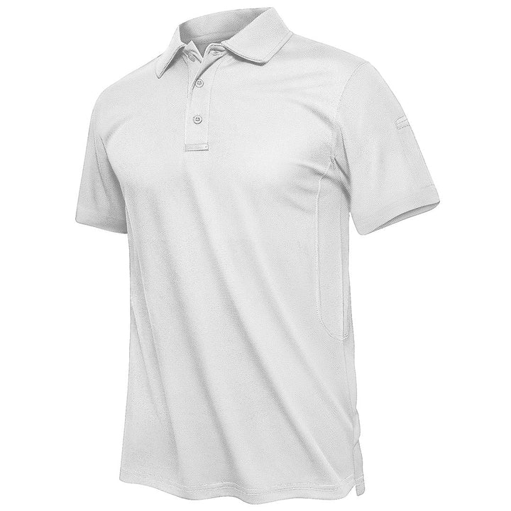Men's Outdoor Sports Performance Polo Shirts - Men's Hiking Clothing