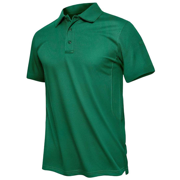 Men's Outdoor Sports Performance Polo Shirts - Men's Hiking Clothing