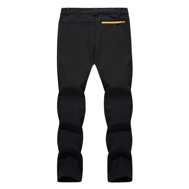 Men's Outdoor Water Repellent Fleece Lining Soft Shell Pants - Fall Winter 2022