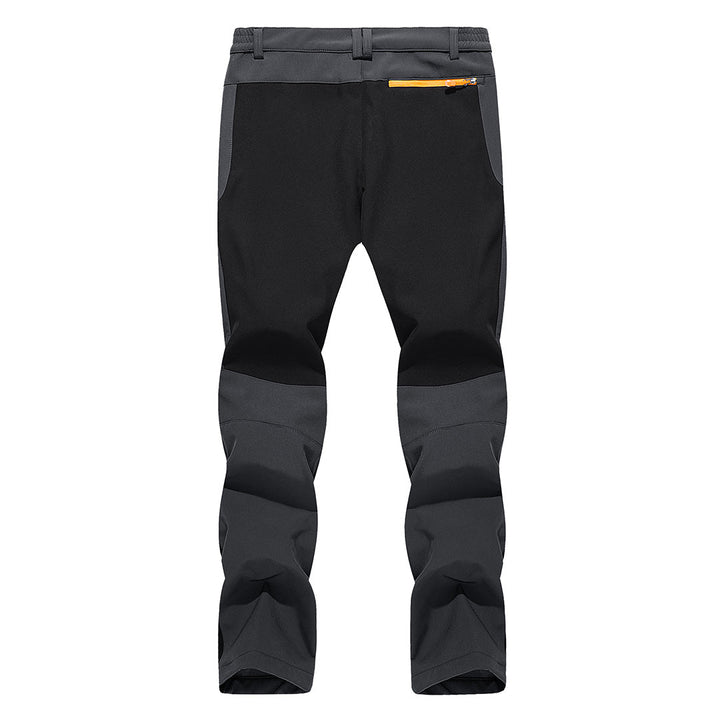 Men's Outdoor Water Repellent Fleece Lining Soft Shell Pants - Fall Winter 2022