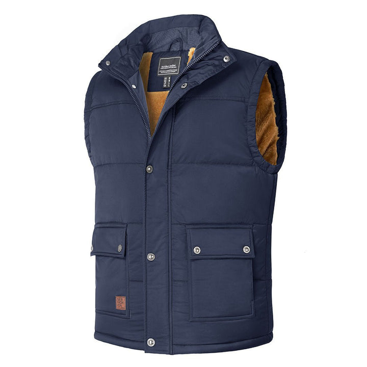 Men's Outerwear Vests with Fleece Liner Hiking Jacket - Fall Winter 2022