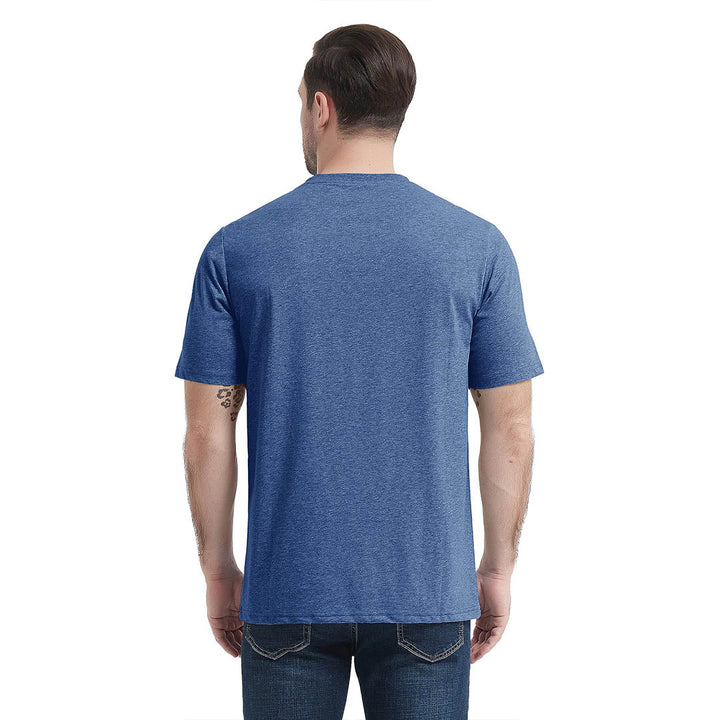 Men's Pocket Shirts Summer Casual Tee - Men's Running Shirts