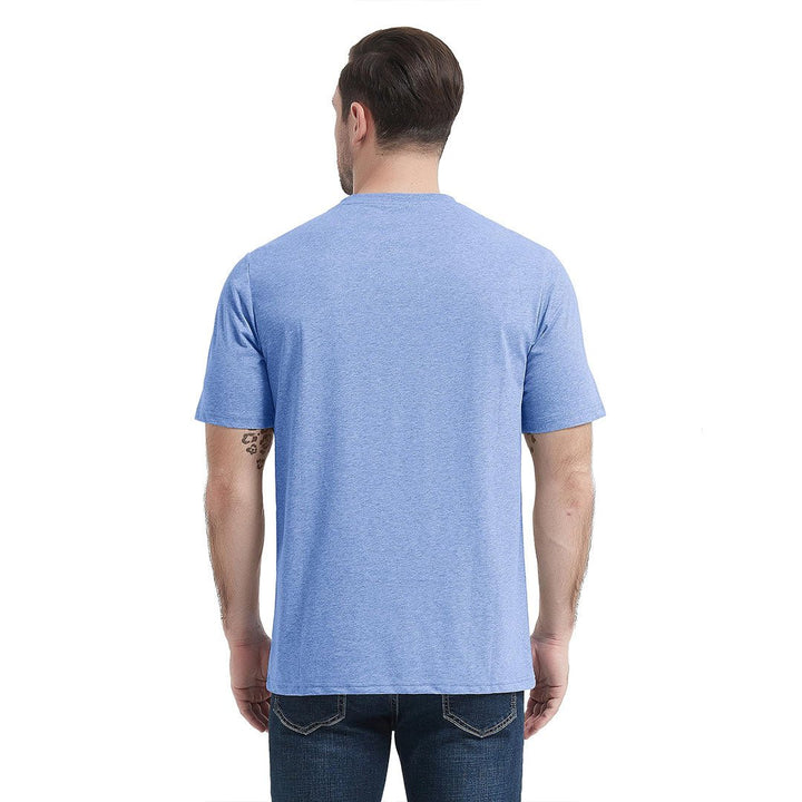 Men's Pocket Shirts Summer Casual Tee - Men's Running Shirts