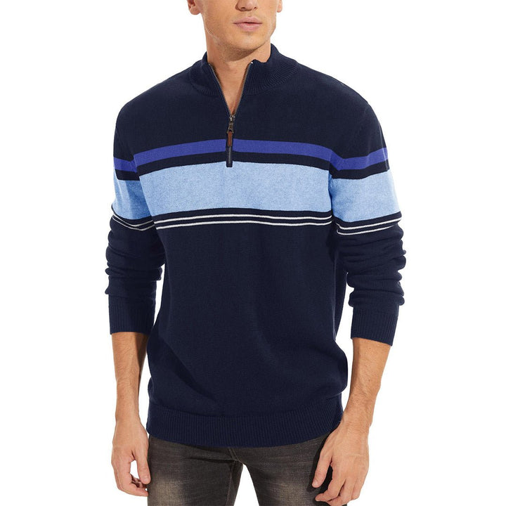Men's Polo Sweaters Classic Cotton Knitted - Fall Winter 2022