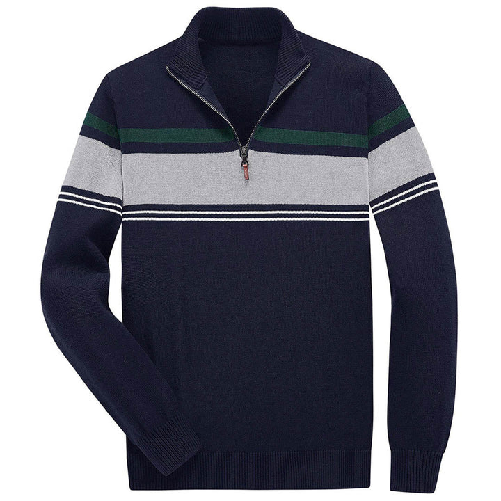 Men's Polo Sweaters Classic Cotton Knitted - Fall Winter 2022