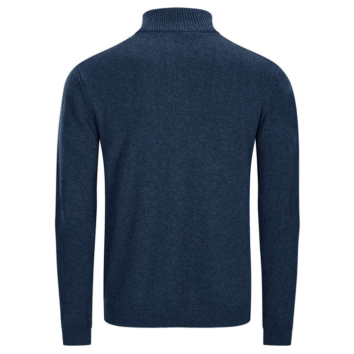 Men's Quarter-Zip Sweater Casual Pullover Knitted Jumper - Fall Winter 2022