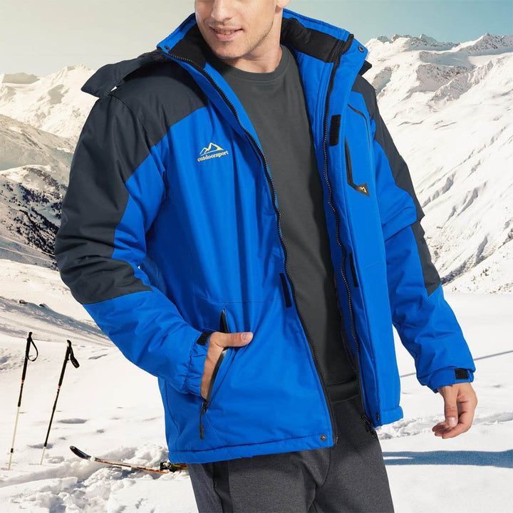 Men's Skiing Jacket Waterproof Hiking Fishing Raincoat - Fall Winter 2022