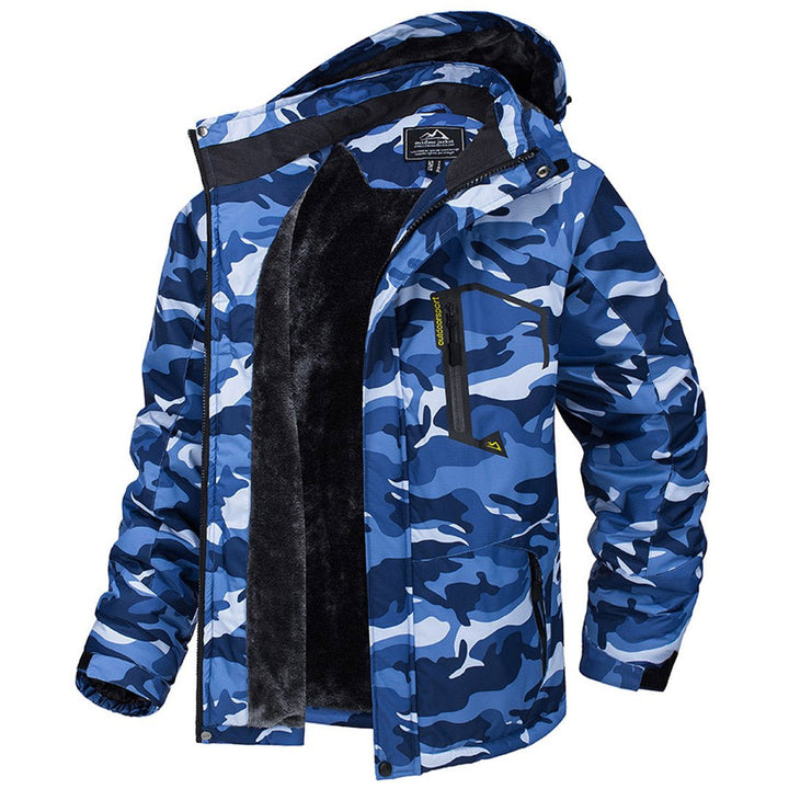 Men's Skiing Jacket Waterproof Hiking Fishing Raincoat - Fall Winter 2022