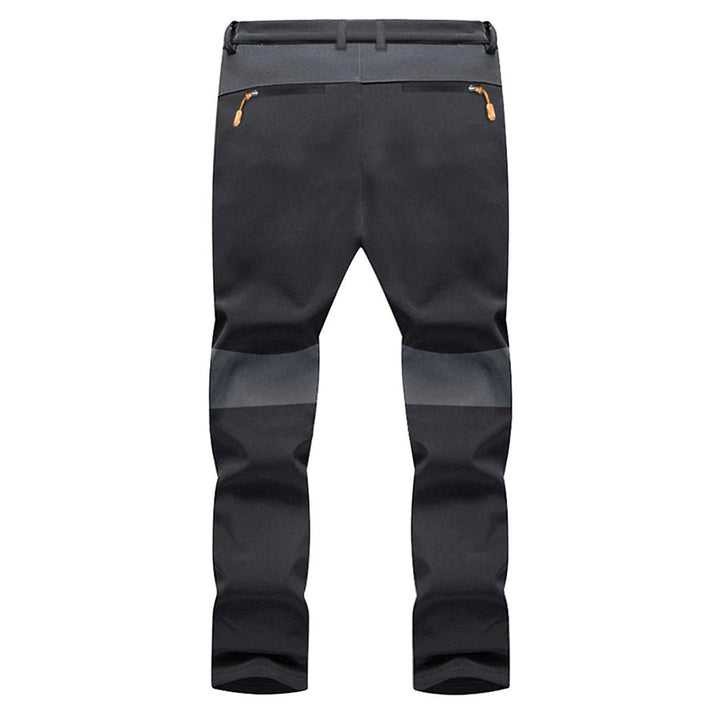 Men's Snow Hiking Waterproof Ski Fleece Lined Pants - Men's Hiking Clothing