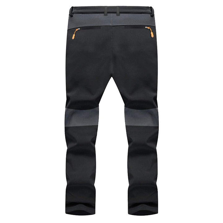 Men's Snow Hiking Waterproof Ski Fleece Lined Pants - Men's Hiking Clothing