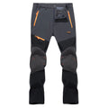 TACVASEN Grey Black Men's Snow Hiking Water - Resistant Ski Fleece Lined Pants