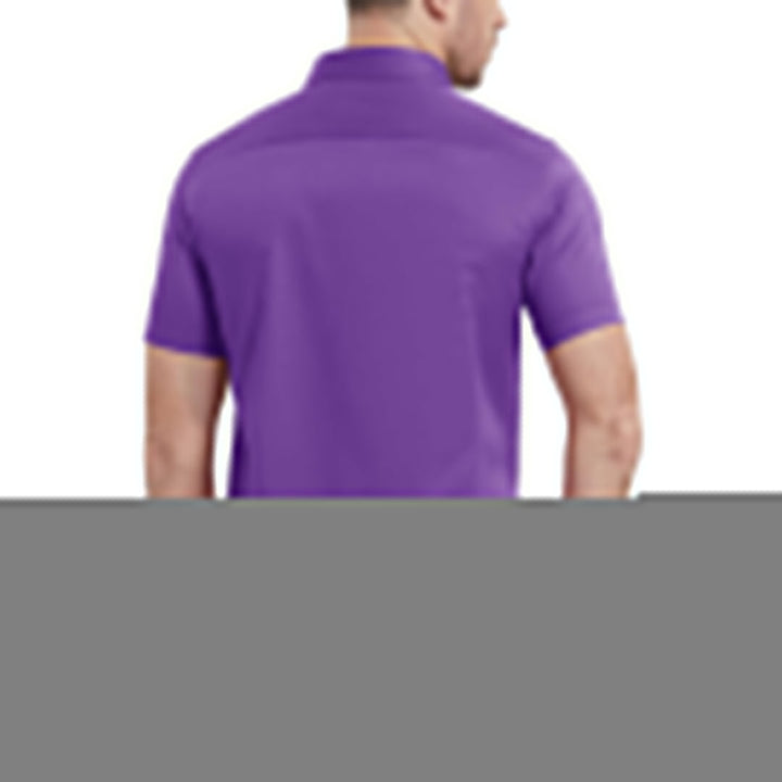 Men's Summer Casual Regular Fit Button Down Short Sleeve T-shirt - Men's Polo Shirts