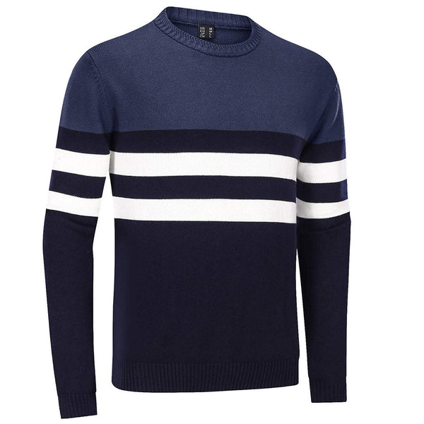 Men's Sweater Crewneck Classic Pullover Striped - Fall Winter 2022
