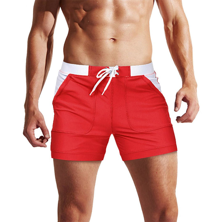 Men's Swim Trunks with Mesh Liner Quick Dry Beach Shorts - Men's Beach Shorts