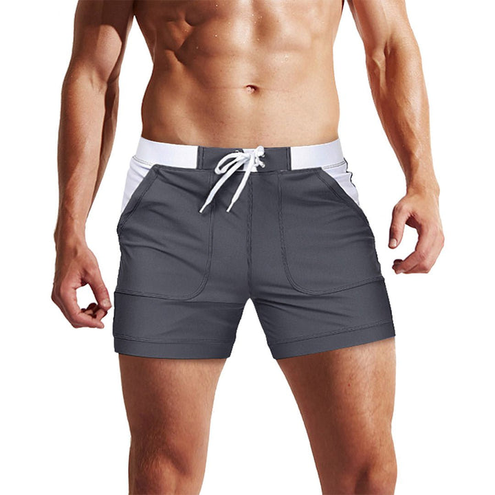 Men's Swim Trunks with Mesh Liner Quick Dry Beach Shorts - Men's Beach Shorts