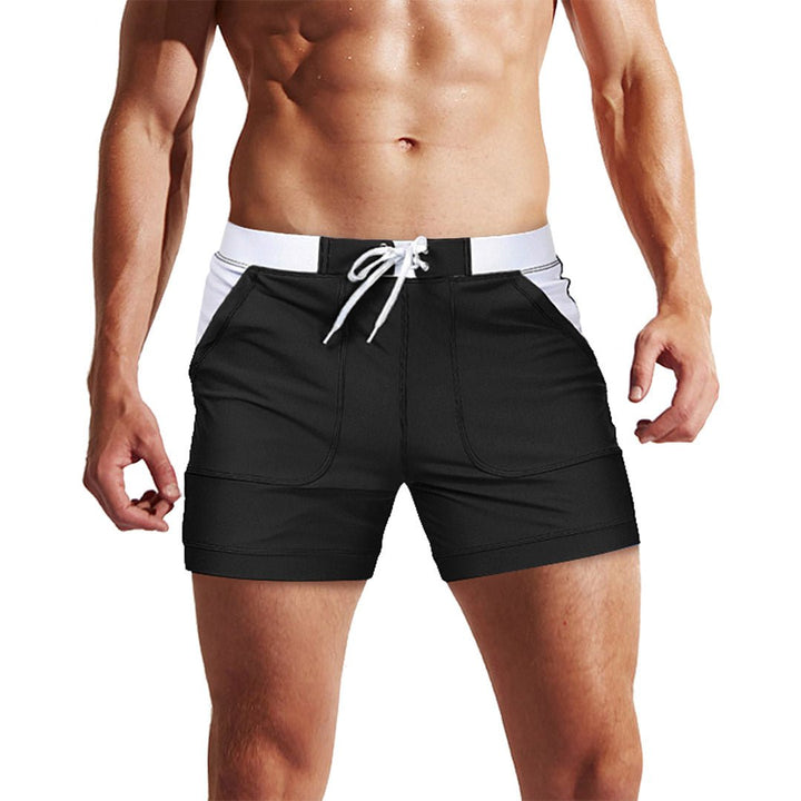 Men's Swim Trunks with Mesh Liner Quick Dry Beach Shorts - Men's Beach Shorts
