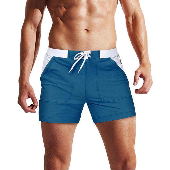 Men's Swim Trunks with Mesh Liner Quick Dry Beach Shorts - Men's Beach Shorts