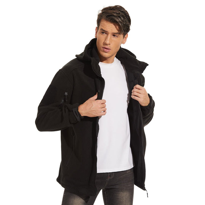 Men's Tactical Jackets Hiking Coats Multi Pockets with Hood - Fall Winter 2022