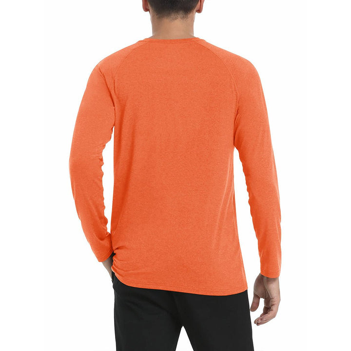 Men's UPF 50+ Fishing Swim Long Sleeve Shirts -