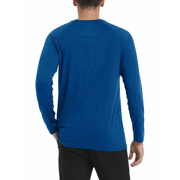 Men's UPF 50+ Fishing Swim Long Sleeve Shirts -