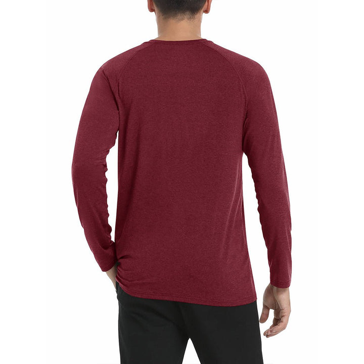 Men's UPF 50+ Fishing Swim Long Sleeve Shirts -