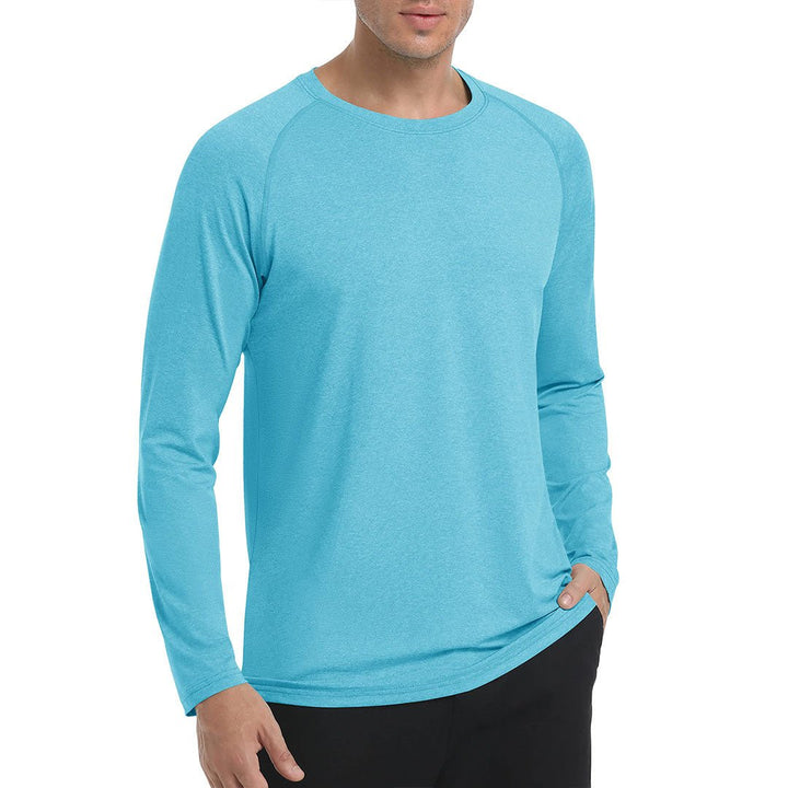 Men's UPF 50+ Fishing Swim Long Sleeve Shirts -