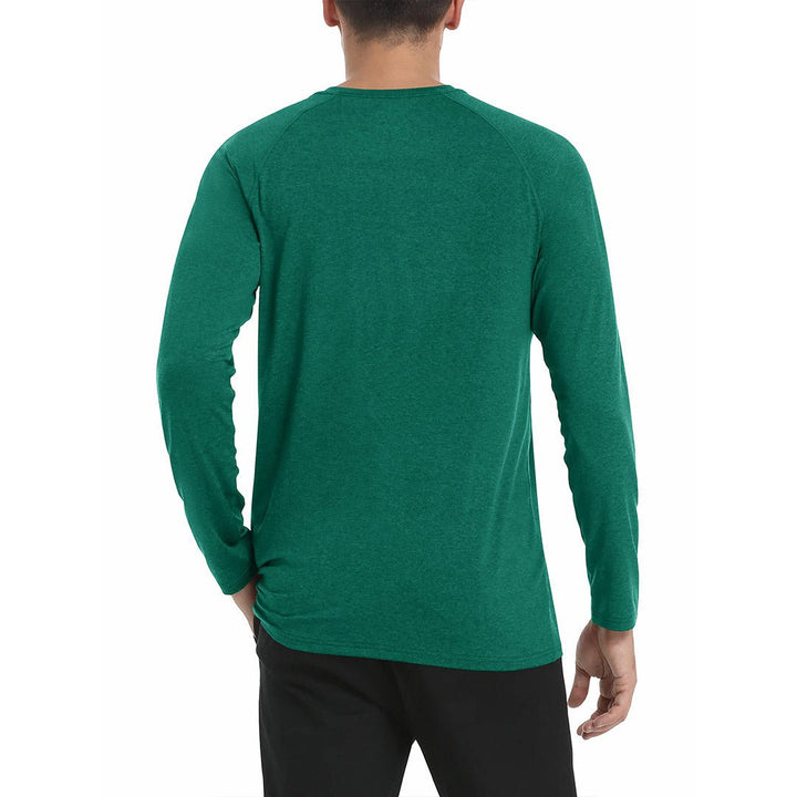 Men's UPF 50+ Fishing Swim Long Sleeve Shirts -