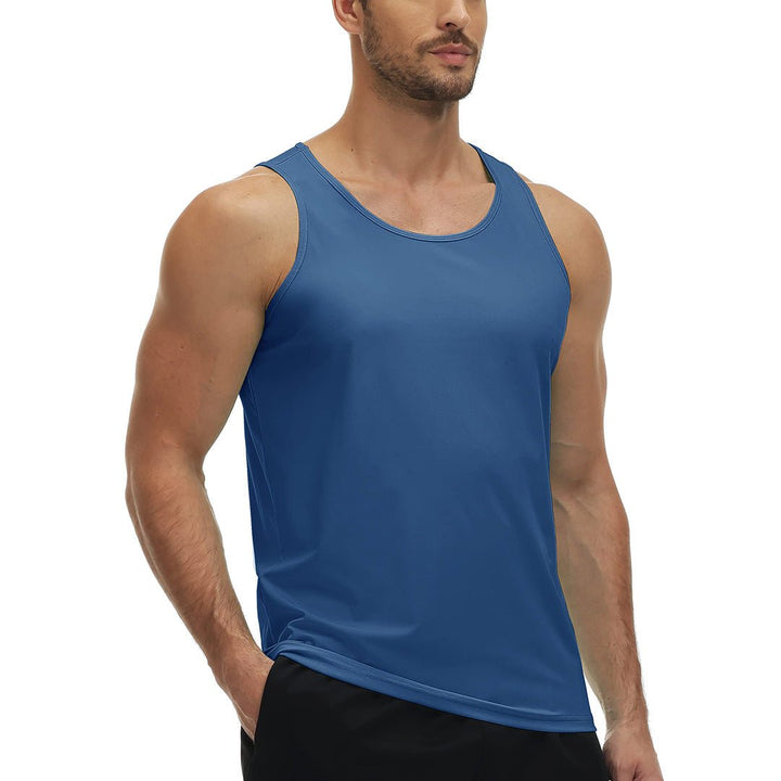 Men's UPF 50+ Quick Dry Lightweight Running Tank Tops - Men's Running Shirts
