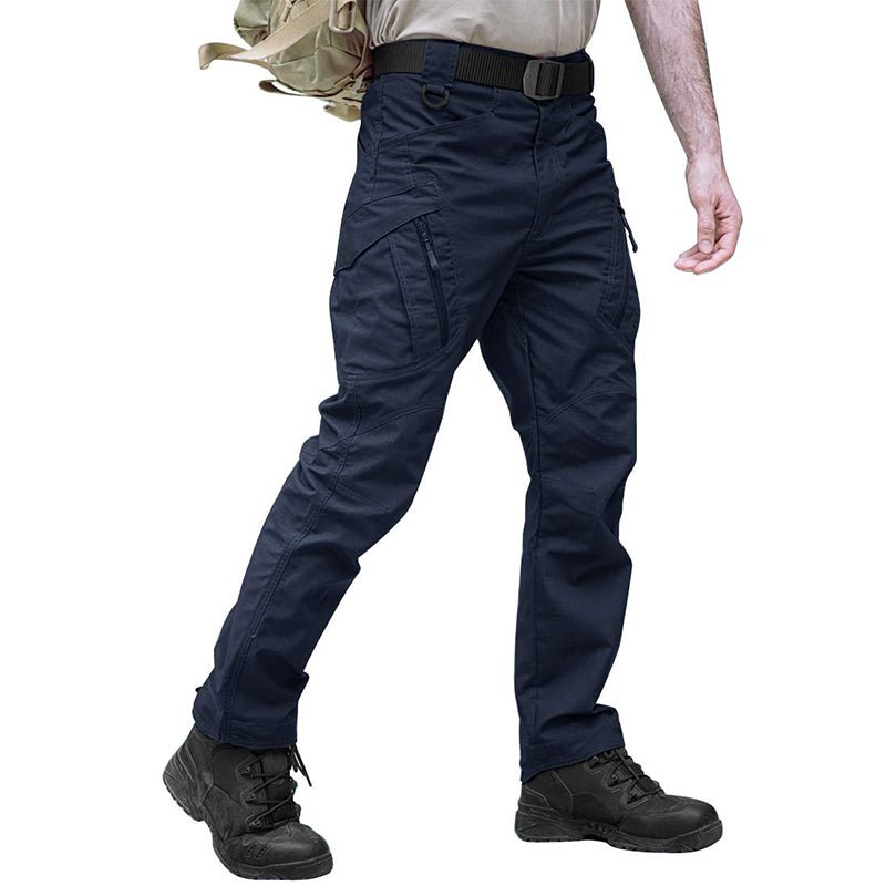 TACVASEN Navy Men's Water Resistant Outdoor Hiking Tactical Pants