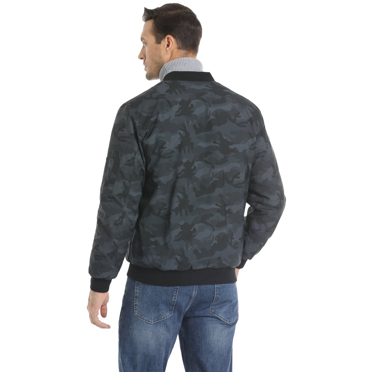 TACVASEN MA-1 Bomber Jackets Casual Padded Coats -Men's Bomber Jackets