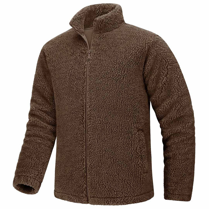 TACVASEN Men's Fleece Full-Zip Jacket - Men's Coats