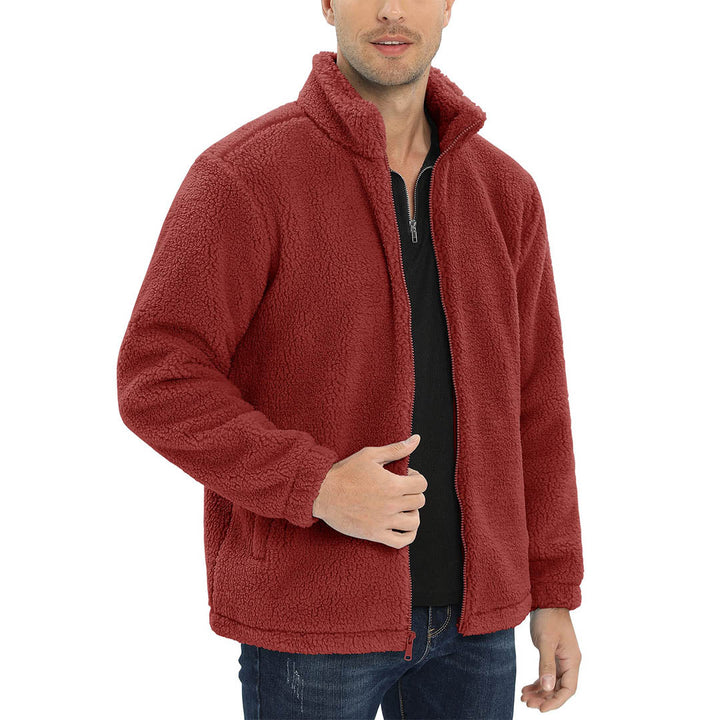 TACVASEN Men's Fleece Full-Zip Jacket - Men's Coats