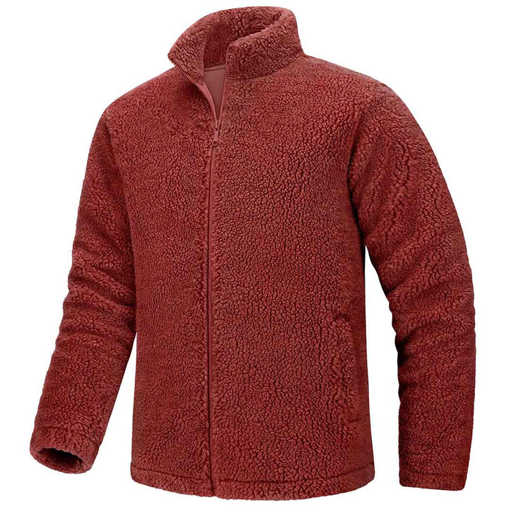 TACVASEN Men's Fleece Full-Zip Jacket - Men's Coats