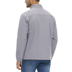 Men's Fleece Lined Softshell Waterproof Outdoor Jackets - H22M688D