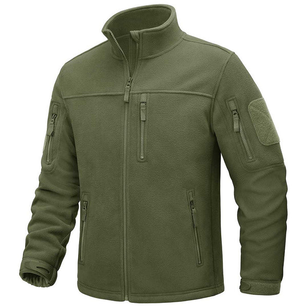 TACVASEN Men's Tactical Jackets Full Zip Coat with Multi Pockets - Fall Winter 2022