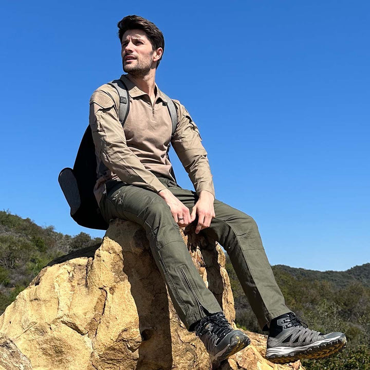 TACVASEN Men's Tactical Outdoor Ripstop Cargo Pants - Fall Winter 2022