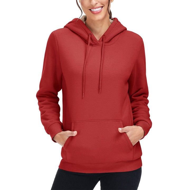 TACVASEN Women's Classic-Fit Cotton Fleece Hoodie - Women's hoodie
